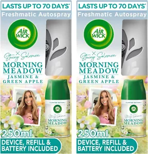 Air Wick Morning Meadow Freshmatic Autospray Air Freshener Kit Stacey Solomon - Picture 1 of 3
