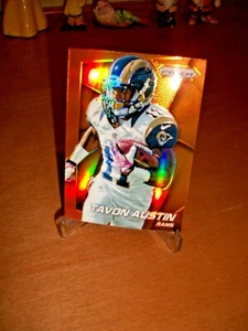2014 Panini Prizm GOLD Prizm REFRACTOR Tavon Austin Rookie RC #63 - Picture 1 of 3