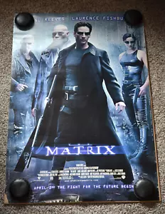 Original "The Matrix" beidseitiges Pre Release Filmposter - Bild 1 von 8