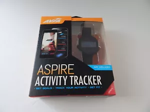 AVIA Aspire AV-CF2003B Sport Activity Tracker With App Included Black New - Picture 1 of 6