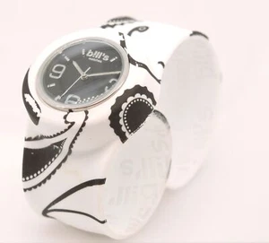 Bill's Watch reloj - pulsera clásica correa Simply Cashmira, esfera negra - Imagen 1 de 3