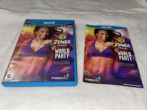 Zumba Fitness World Party 2014 Wii U Case And Manual Only - Picture 1 of 5