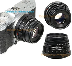 35mm f1.6 APS-C MC X Mount Lens Fujifilm Fuji X-T3 X-T2 X-T1 X-A10 XT30 XT20 - Picture 1 of 8