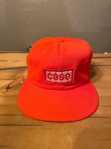 Case Snapback Mütze Cap Neu Orange - Bild 1 von 5