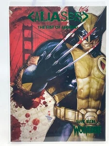 2024 Fleer Ultra Wolverine Aliases Green Foil #A15 The Fist of Legend - Picture 1 of 2