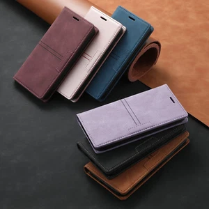 For LG Stylo 5 Stylo 6 Stylo 7 Leather Card Holder Wallet Flip Phone Case Cover - Picture 1 of 18
