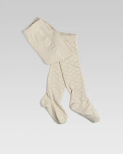 NWT 100% AUTH Gucci Toddler GG Jacquard Tights Reggie 269549 - Picture 1 of 11