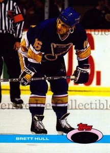 1991 Stadium Club Charter Member Double Asterisk Promo #7 Brett Hull