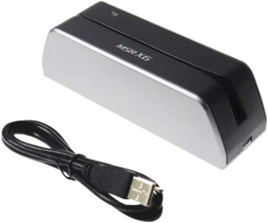 MSR X6 Swipe Card Reader Writer 3-Track USB MSRX6 Compatible w/ MSR206 MSR605X - Picture 1 of 2