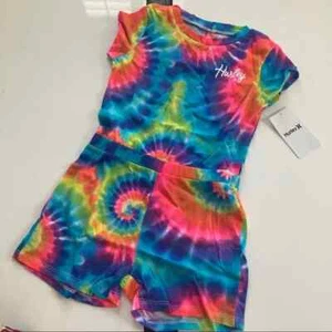 Hurley colorful active jumpsuit outfit 5036 - Picture 1 of 4