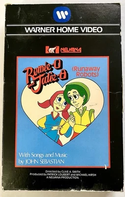 ROMIE-0 & JULIE-8 “Runaway Robots” (1979 VHS) Warner BIG BOX *BOX ONLY-No Tape!* - Image 1 of 4