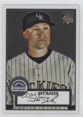 Topps '52 2007 cromo/1952 Jeff Baker #TCRC19 Foto 1 de 2