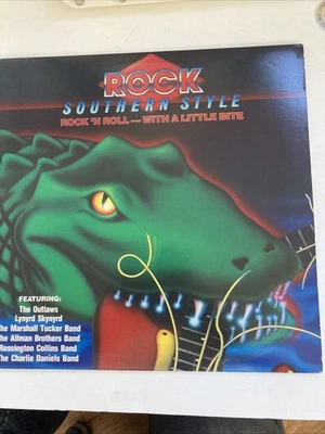 ROCK SOUTHERN STYLE W A LITTLE BITE LP Vinyl Lynyrd SKYNYRD Grateful Dead 1984 - Image 1 of 4