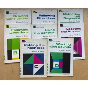 Lot of 8 Specific Skill Series Booklets by Richard Boning 1973 Reading - Picture 1 of 10