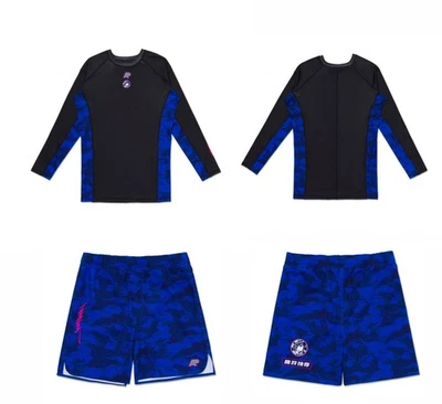 Albino and Preto A&P X Jahan Rash Guard LS & Short (Set) No Gi Compotator Kimono - Image 1 of 4