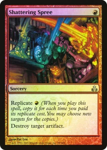 MTG FOIL Shattering Spree - Guildpact #75 - Picture 1 of 1