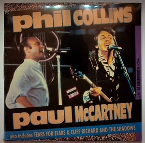 EBOND Live At Knebworth - Phil Collins Paul McCartney - Laser Disc PAL - Foto 1 di 2