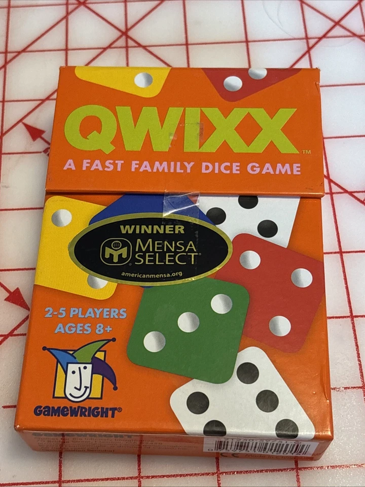 Qwixx A Fast Family Dice Game, Brand New Sealed Box 2020, Mensa Select Winner - Image 1 of 2