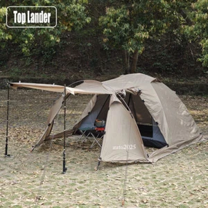 Fireproof Hot Tent 2 Person Waterproof Extend Dome Tent with Stove Jack Skirt - Picture 1 of 25