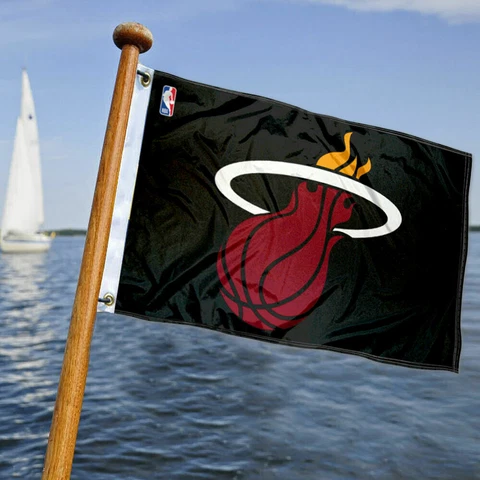 Miami Heat Small Mini Boat and Cart Flag Cover
