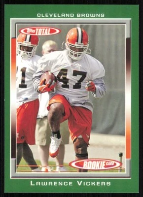 2006 Topps Total #510 Lawrence Vickers RC - Image 1 of 2