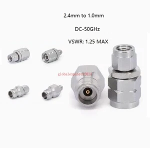Precision 2.4mm m/f To 1.0mm m/f Adapter RF MicroWave MmWave DC-50GHz Connector - Picture 1 of 15
