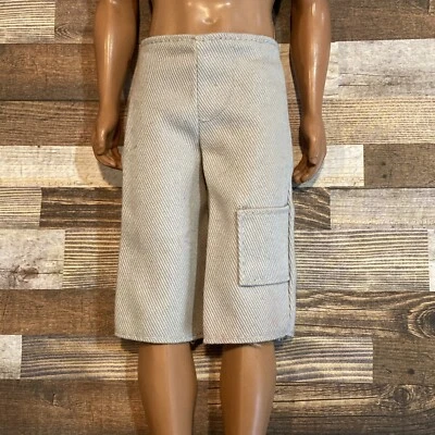 Ken & Similar Size Fashion Dolls/Action Figures 1/6 Beige Outdoor Shorts ☀️ - Image 1 of 2