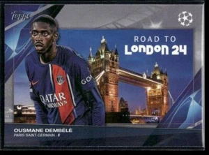 2023-24 Topps UEFA Club Competitions #RF-17 Ousmane Dembélé Road to the Final - Picture 1 of 2