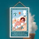 Watch Out For The Tide Hunstanton Sunny Beach Theme Gift Idea Hanging Plaque