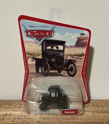 Disney Pixar Cars Desert Series Lizzie A29 2L 12C  Ford Logo Cover