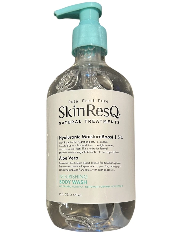 Skin ResQ Tratamientos Naturales, Jabón Corporal Hialurónico, 16 fl oz (473 ml) Foto 1 de 1