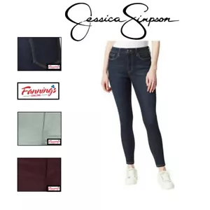 Jessica Simpson Women's High Rise Ankle Skinny Crop Jean G52 - Picture 1 of 19