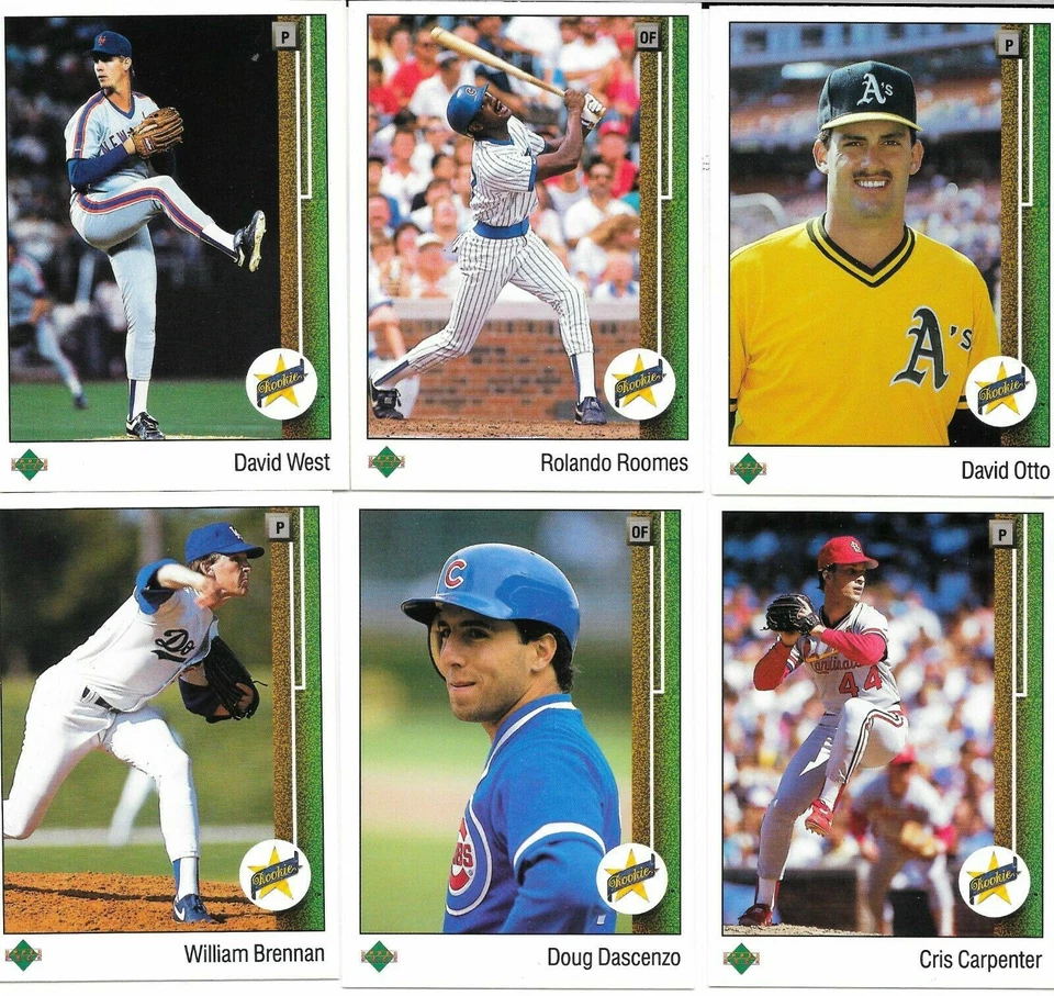 1989 Upper Deck Baseball Cards Complete Your Set You U Pick From List #4-753 - Image 1 of 1