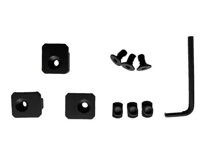 ADE ADVANCED OPTICS 3PACK! Pressure Switch/Wire/Cable Management Mounting Plate For MLOK Rail -Black