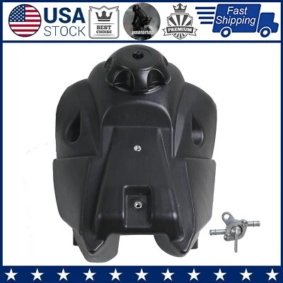 Tanque de combustível gasolina + tampa para Kawasaki KLX110 KX65 DRZ110 RM65 pit bike 140CC-200CC - Imagem 1 de 4