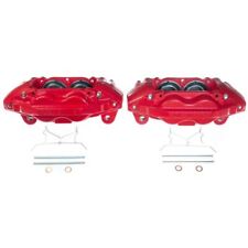 Power Stop Front Red Calipers Pair Fits 16-21 Toyota Sequoia