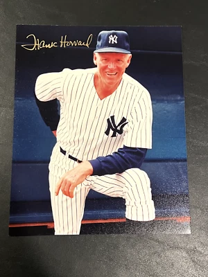 Frank Howard Hand Signed 8x10 Photo NY Yankees Coach - Image 1 of 2