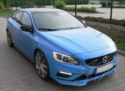 Alerón labial delantero aletas para Volvo S60R V60R Facelift (2013 - 2018) - Juego de 2 - Imagen 1 de 4