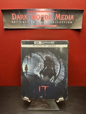 IT Chapter 1 Steelbook (4k UHD+Blu-ray+Digital, 2017) Sealed DING1 ***OOP*** - Image 1 of 4