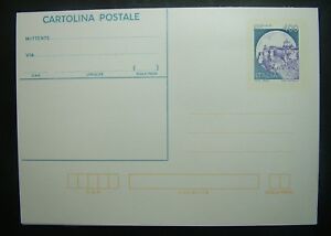 1983  Repubblica Italiana    Cartolina Postale  Castello di Bardi  400 lire  