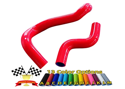 Fit NISSAN/DATSUN FAIRLADY 280ZX L28E S130 1982-1983 SILICONE RADIATOR HOSE RED - Imagem 1 de 4