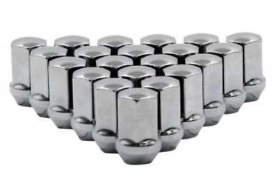 Juego de 24 tuercas Dodge Charger ajuste de fábrica cromo 14x1,5 OEM 7/8" cabeza hexagonal Foto 1 de 2