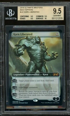 Karn Liberated - Ultimate Masters toppers, BGS 9.5 quad GEM MINT. MTG 1 of 26 - Image 1 of 2