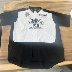 Matt Kenseth Roush Racing Smirnoff Ice Team Caliber NASCAR Crew Shirt Size Large - Picture 1 of 13