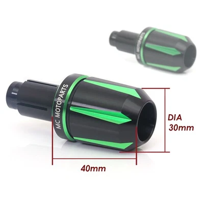 For Kawasaki Z1000R 17-19 18 DC5 Bar Ends Replacement Green — 第 1/4 张图片