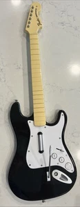 PS3 Fender Stratocaster Wireless RockBand Guitar 822151 No Dongle Tested Working - Picture 1 of 11
