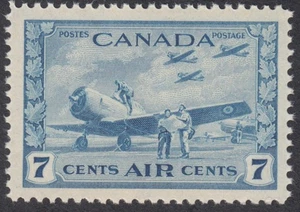 Canada - #C8 Airmail War Issue Plane - MNH - Picture 1 of 2