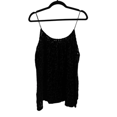 Top camisola Michael Kors para mujer negro estampado de leopardo L Foto 1 de 4