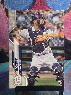 2020 Topps #147 Jake Rogers Rookie Card Detroit Tigers - Image 1 of 2