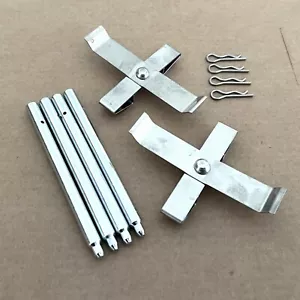 For Nissan Skyline GTR R32 R33 R34 Brake Caliper Pad Hardware Fitting Kit Rear - Picture 1 of 1